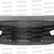 Load image into Gallery viewer, Seibon 09-11 BMW 3 Series 4Dr (Incl. M3) CSL-Style Carbon Fiber Trunk/Hatch Lid - Installation View