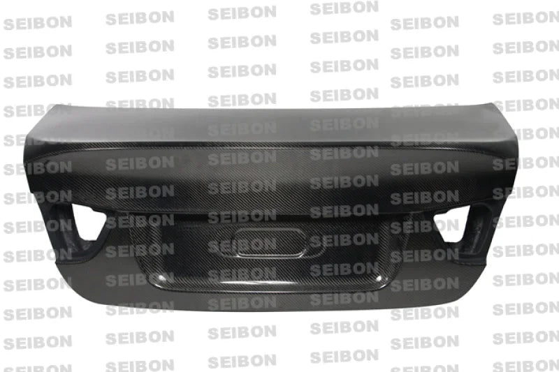 Seibon 09-11 BMW 3 Series 4Dr (Incl. M3) CSL-Style Carbon Fiber Trunk/Hatch Lid - Installation View