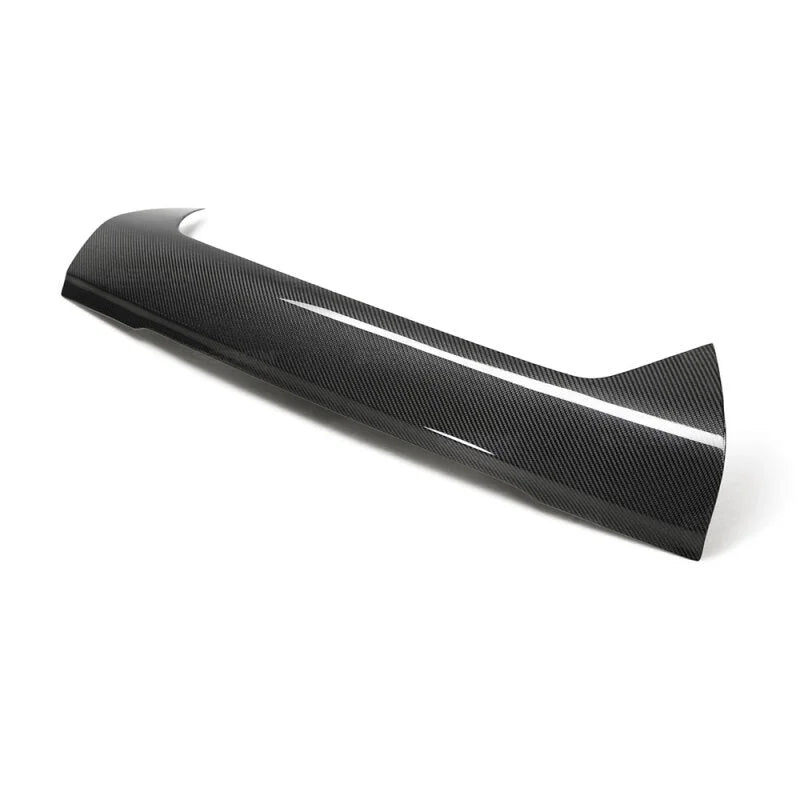 Seibon 09-11 Nissan GT-R R35 Carbon Fiber Front Grill Cover - Side View
