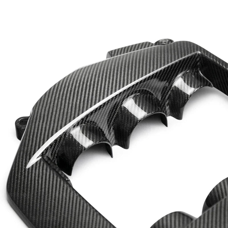 Seibon 09-11 Nissan GTR R35 Carbon Fiber Engine Cover - Main Product View