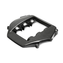 Load image into Gallery viewer, Seibon 09-11 Nissan GTR R35 Carbon Fiber Engine Cover - Installation View