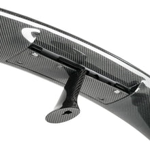 Load image into Gallery viewer, Seibon 09-11 Nissan GTR R35 VS-Style Carbon Fiber Rear Spoiler - Back View
