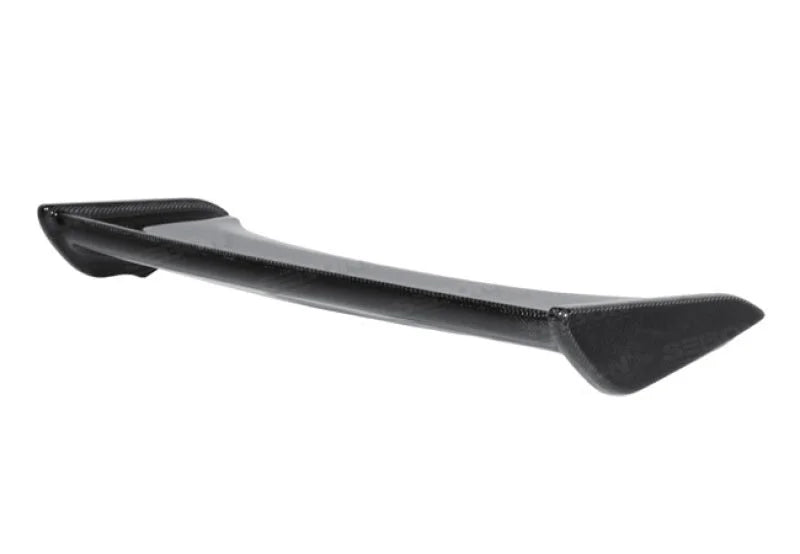 Seibon 09-12 Nissan 370Z NS-Style Carbon Fiber Rear Spoiler - Back View