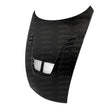 Load image into Gallery viewer, Seibon 09-12 Nissan 370z/Fairlady Z (Z34) BD-style Carbon Fiber Hood - Back View