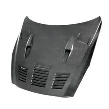 Load image into Gallery viewer, Seibon 09-12 Nissan GTR R35 GTII-Style Carbon Fiber Hood - Main Product View