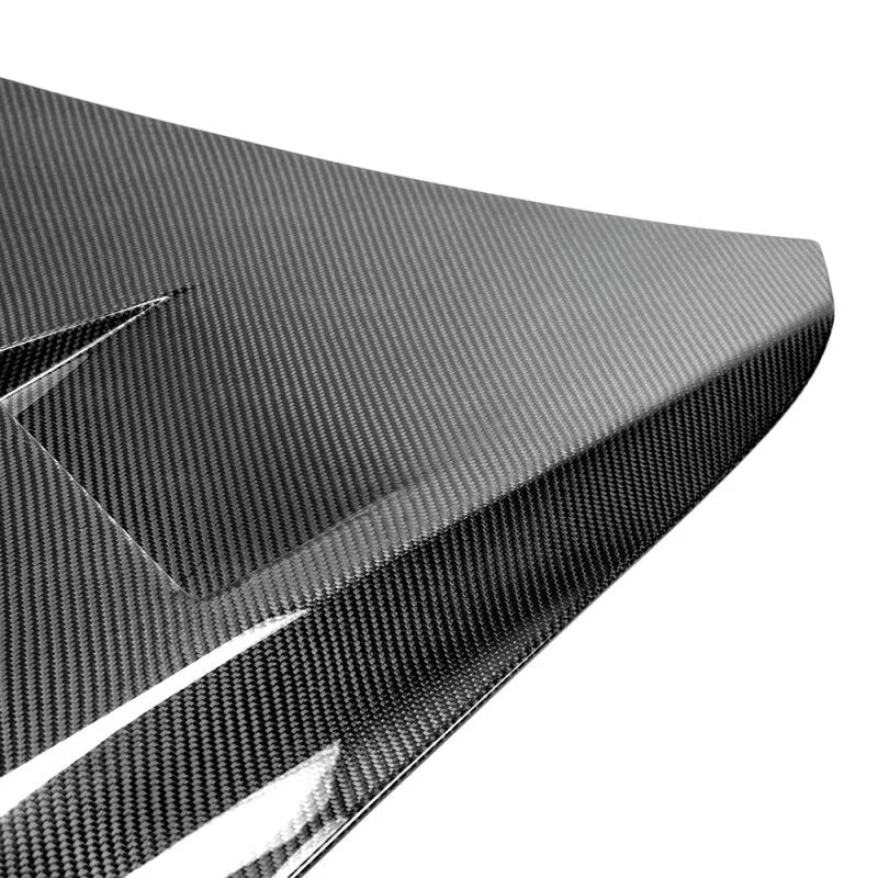 Seibon 09-12 Nissan GTR R35 GTII-Style Carbon Fiber Hood - Installation View