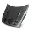 Load image into Gallery viewer, Seibon 09-15 Nissan GTR R35 GTII Dry Carbon Hood - Side View
