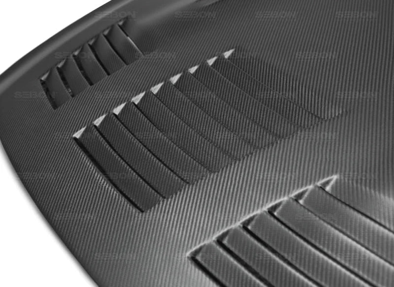 Seibon 09-15 Nissan GTR R35 GTII Dry Carbon Hood - Additional View 5