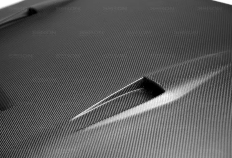 Seibon 09-15 Nissan GTR R35 GTII Dry Carbon Hood - Additional View 7