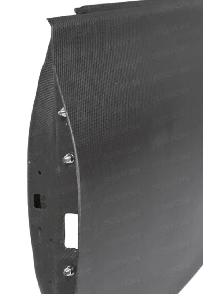 Seibon 09-20 Nissan 370Z OE Style Carbon Fiber Door Pair - Back View