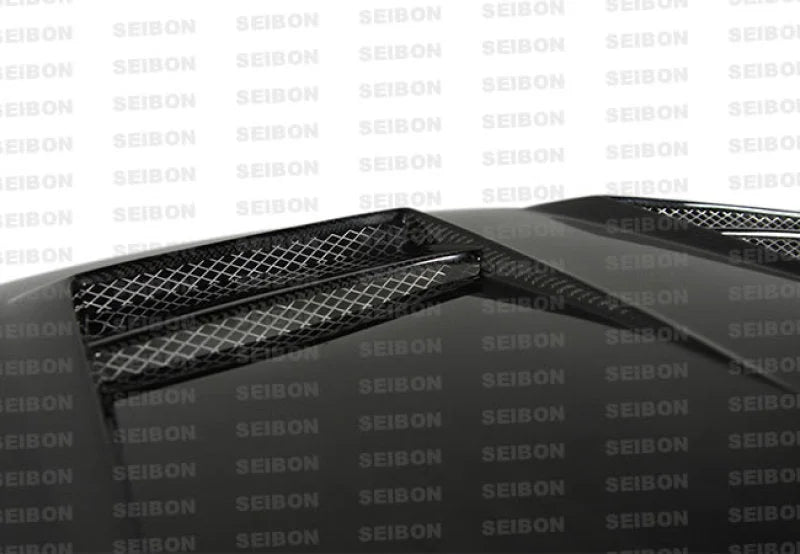 Seibon 10-11 VW Golf GTI 5K/MK6 DV Carbon Fiber Hood - Side View