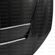 Load image into Gallery viewer, Seibon 10-11 VW Golf GTI 5K/MK6 DV Carbon Fiber Hood w/ Shaved Emblem - Side View