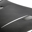 Load image into Gallery viewer, Seibon 10-11 VW Golf GTI 5K/MK6 TM Carbon Fiber Hood w/ Shaved Emblem - Main Product View