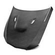 Load image into Gallery viewer, Seibon 10-12 BMW E92 2DR LCI BM Style Carbon Fiber Hood - Side View