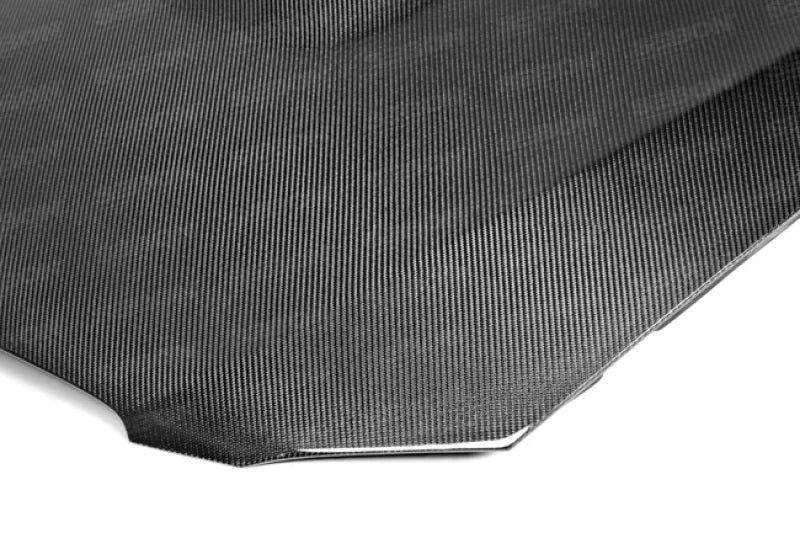 Seibon 10-12 BMW E92 2DR LCI BM Style Carbon Fiber Hood - Installation View