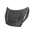 Load image into Gallery viewer, Seibon 10-12 Mazda MazdaSpeed3 OEM Style Carbon Fiber Hood - Main Product View