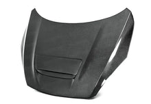 Load image into Gallery viewer, Seibon 10-12 Mazda MazdaSpeed3 OEM Style Carbon Fiber Hood - Side View