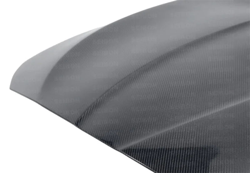 Seibon 10-13 BMW 5 Series and M5 Series (F10) OEM-Style Carbon Fiber Hood - Additional View 5