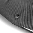 Load image into Gallery viewer, Seibon 10-13 Mercedes Benz E-Class Ct-Style Carbon Fiber Hood - Back View