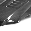 Load image into Gallery viewer, Seibon 10-13 Mercedes Benz E-Class Ct-Style Carbon Fiber Hood - Installation View