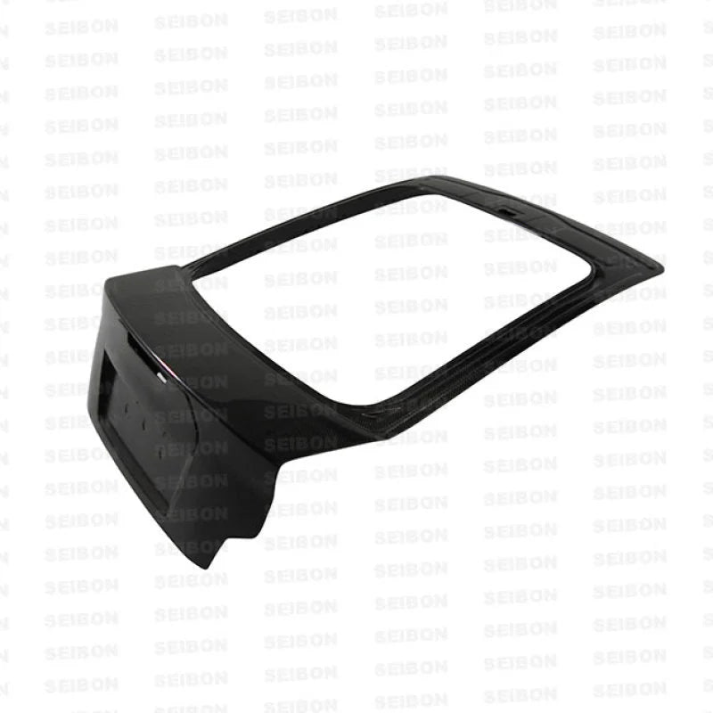 Seibon 11-12 Scion tC OEM Style Carbon Fiber Trunk Lid - Side View