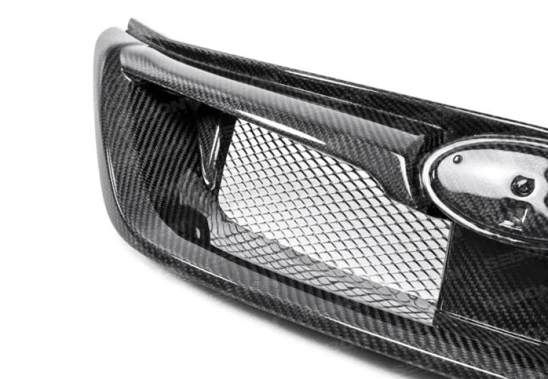 Seibon 11-13 Subaru Impreza/WRX/STi Carbon Fiber Front Grill - Additional View 8