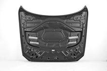 Load image into Gallery viewer, Seibon 11 BMW F20/F22 DV-Style Carbon Fiber Hood - Installation View