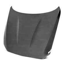 Load image into Gallery viewer, Seibon 11 BMW F20/F22 OE-Style Carbon Fiber Hood - Side View