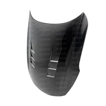 Load image into Gallery viewer, Seibon 11+ Kia Optima TS-style Carbon Fiber Hood - Side View