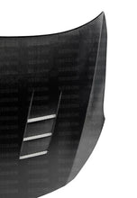 Load image into Gallery viewer, Seibon 11+ Kia Optima TS-style Carbon Fiber Hood - Detail View