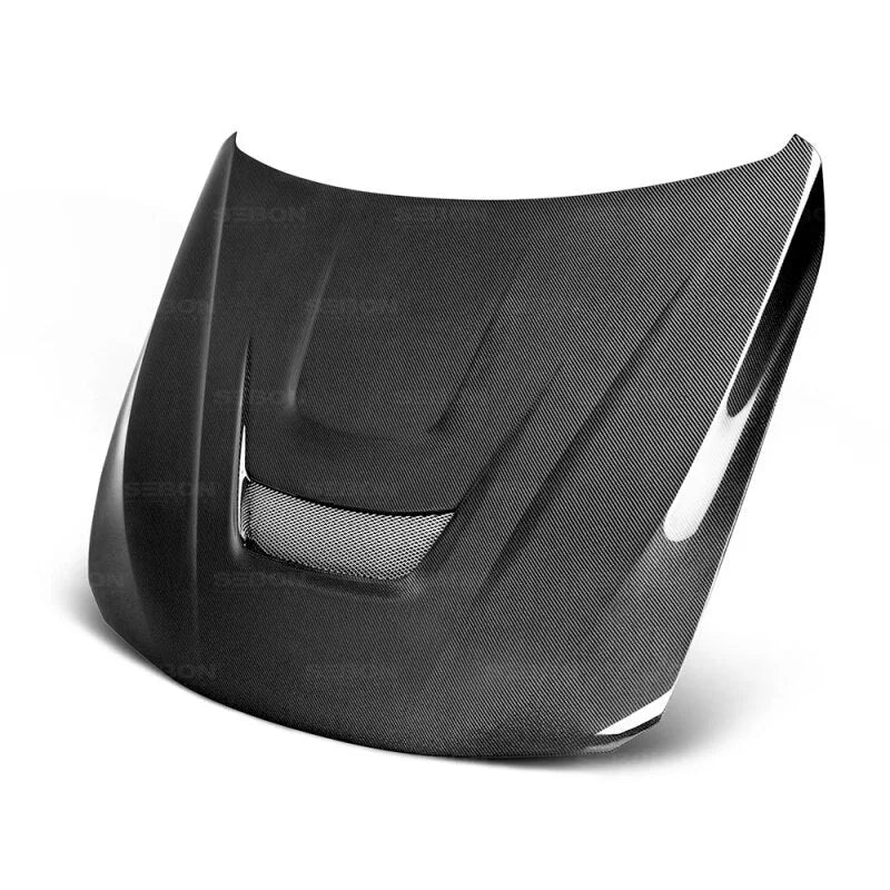Seibon 12-13 BMW 3 Series F30 / 4 Series F32 VS-Style Carbon Fiber Hood - Main Product View