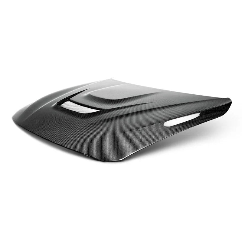 Seibon 12-13 BMW 3 Series F30 / 4 Series F32 VS-Style Carbon Fiber Hood - Side View