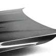 Load image into Gallery viewer, Seibon 12-13 BMW 3 Series F30 / 4 Series F32 VS-Style Carbon Fiber Hood - Installation View