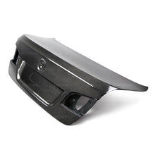 Load image into Gallery viewer, Seibon 12-13 BMW 5 Series/M5 Series (F10) OEM-Style Carbon Fiber Trunk/Hatch - Installation View