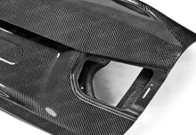 Load image into Gallery viewer, Seibon 12-13 BMW F30 CSL Style Carbon Fiber Trunk - Shaved - Installation View