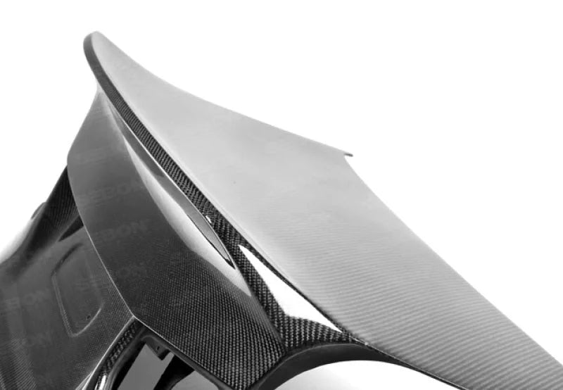 Seibon 12-13 BMW F30 CSL Style Carbon Fiber Trunk - Shaved - Additional View 6