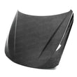 Load image into Gallery viewer, Seibon 12-13 BMW F30 OEM-Style Carbon Fiber Hood - Side View