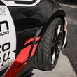 Load image into Gallery viewer, Seibon 12-13 BRZ/FRS 10mm Wider Carbon Fiber Fenders (Pair) - Installation View