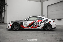 Load image into Gallery viewer, Seibon 12-13 BRZ/FRS 10mm Wider Carbon Fiber Fenders (Pair) - Additional View 6