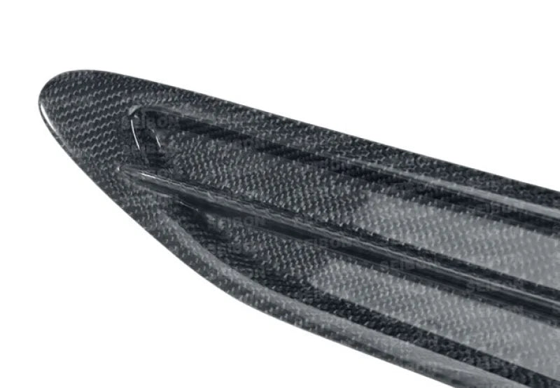 Seibon 12-13 BRZ/FRS BR Style Carbon Fiber Fender Ducts (Pair) - Main Product View
