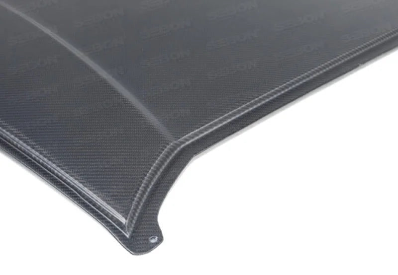 Seibon 12-13 BRZ/FRS Carbon Fiber Roof - Back View