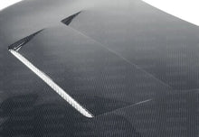 Load image into Gallery viewer, Seibon 12-13 BRZ/FRS DV Carbon Fiber Hood - Side View