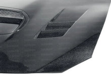 Load image into Gallery viewer, Seibon 12-13 BRZ/FRS FA Carbon Fiber Hood - Back View