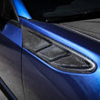 Load image into Gallery viewer, Seibon 12-13 BRZ/FRS FR Style Carbon Fiber Fender Ducts (Pair) - Back View