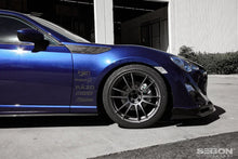 Load image into Gallery viewer, Seibon 12-13 BRZ/FRS FR Style Carbon Fiber Fender Ducts (Pair) - Installation View