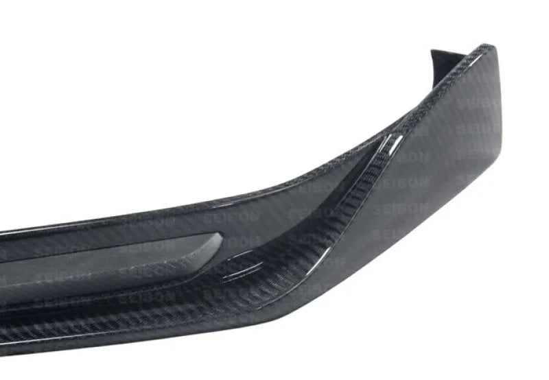 Seibon 12-13 BRZ/FRS KC Style Carbon FIber Front Lip - Installation View