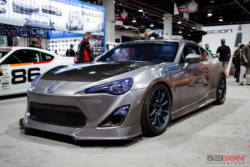 Seibon 12-13 BRZ/FRS OEM Carbon Fiber Hood - Additional View 5