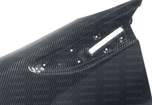 Load image into Gallery viewer, Seibon 12-13 BRZ/FRS OEM Style Carbon Fiber Fenders (Pair) - Back View