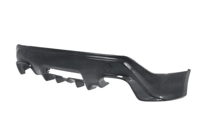Seibon 12-13 BRZ/FRS TB Style Carbon FIber Rear Lip - Main Product View