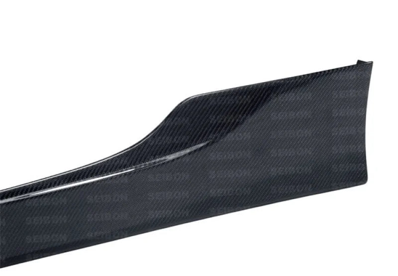 Seibon 12-13 BRZ/FRS TB Style Carbon Fiber Side Skirts (Pair) - Main Product View